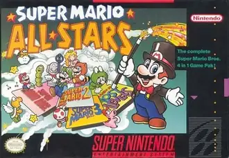 Capa de Super Mario All-Stars